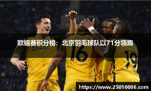 欧锦赛积分榜：北京羽毛球队以71分领跑