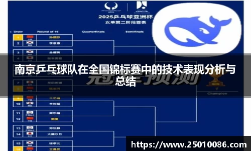 南京乒乓球队在全国锦标赛中的技术表现分析与总结